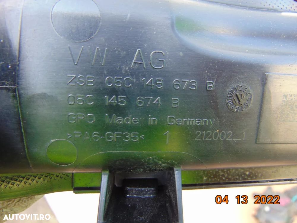 Conducta aer intercooler 1.0 VW Golf 7 passat b8 polo caddy seat leon ibiza skoda fabia octavia aud - 3