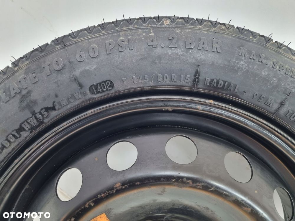 KOŁO DOJAZDOWE Alfa Romeo 156 147 125/80 R15 5x98 zapasowe zapas - 6
