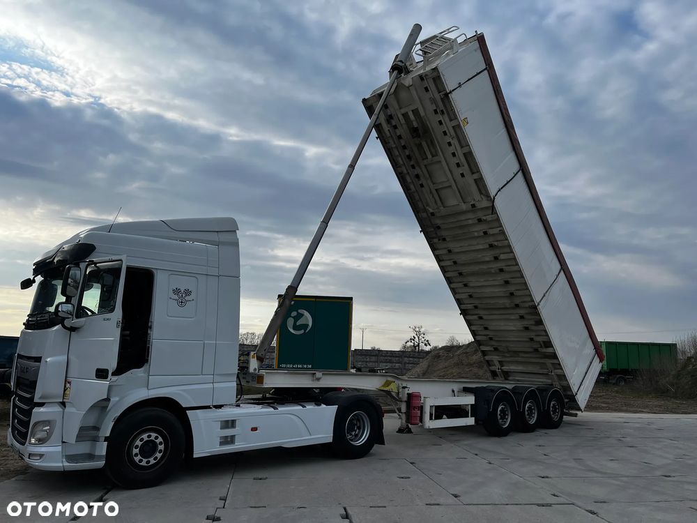 Benalu 52m3 SPROWADZONA Z FRANCJI /CAŁA ALUMINIOWA/OSIE SAF/OŚ PODNOSZONA/LEKKA/LEKKO USZKODZONY BOK - 4