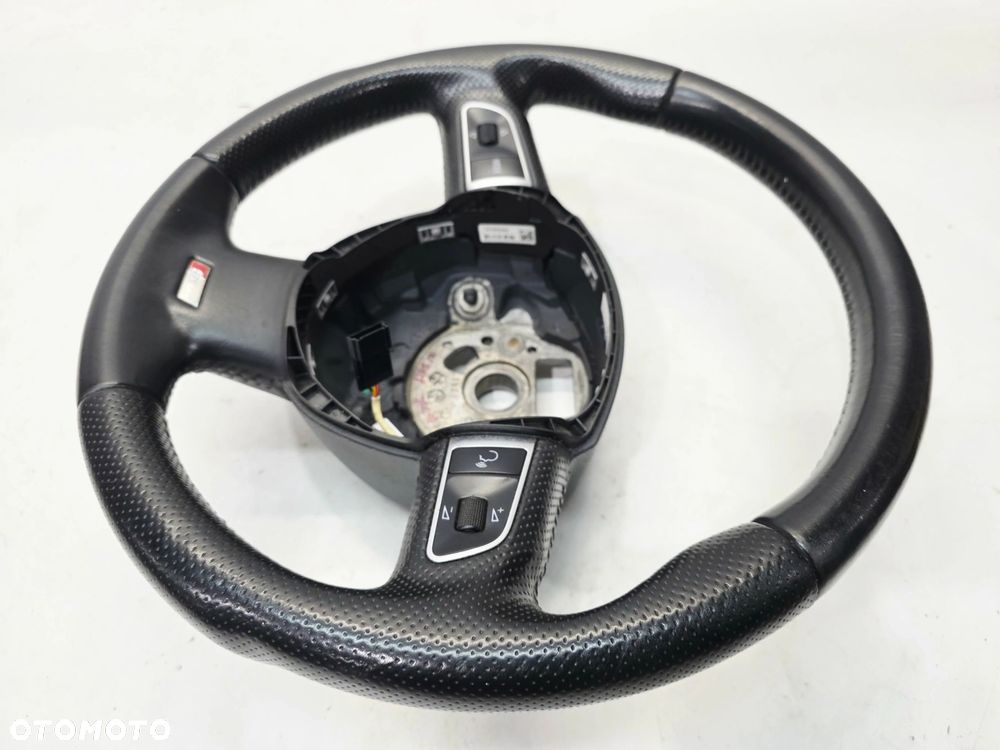 KIEROWNICA SKÓRA MULTIFUNKCJA S LINE AUDI A4 B8 A5 Q5 8K0419091BB WUL 28/25 - 4