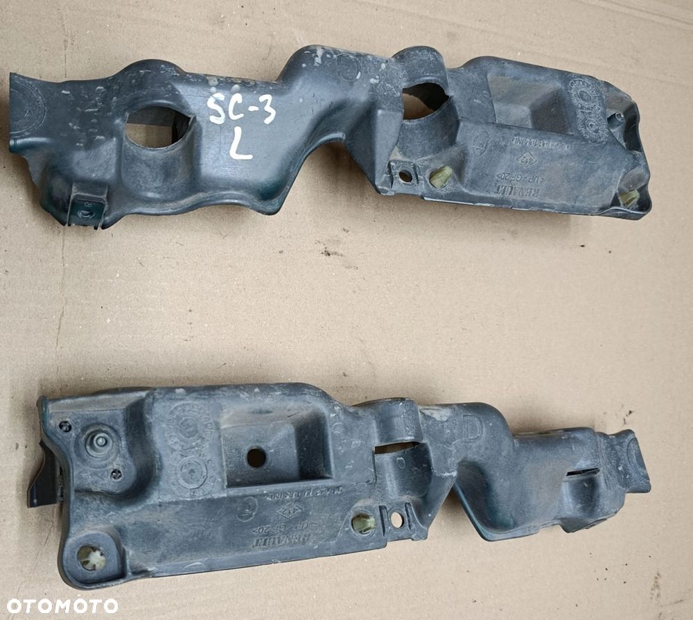 Grand Scenic III ślizg zderzaka tyl lewy prawy komplet Renault - 1