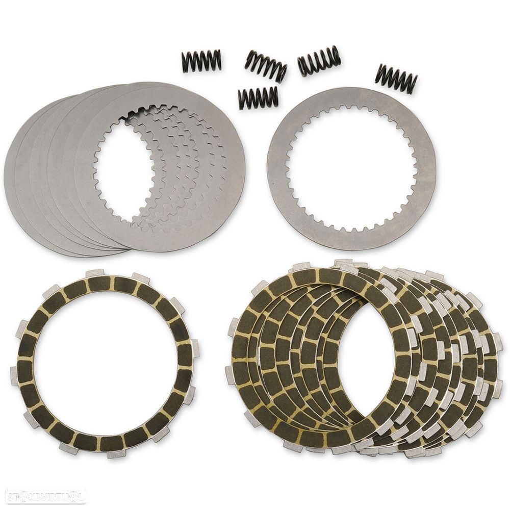 barnett kit de embreagem completo kevlar / aço 303-70-10033 - 1