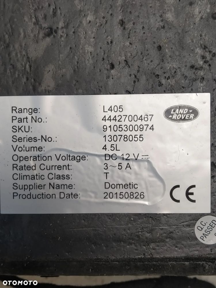 RANGE ROVER SPORT L494 VOGUE L405 LODÓWKA KONSOLI CENTRALNEJ ŚRODKOWEJ AUX USB ŁADOWARKA 12V KOMPLETNE ORYGINAŁ - 18