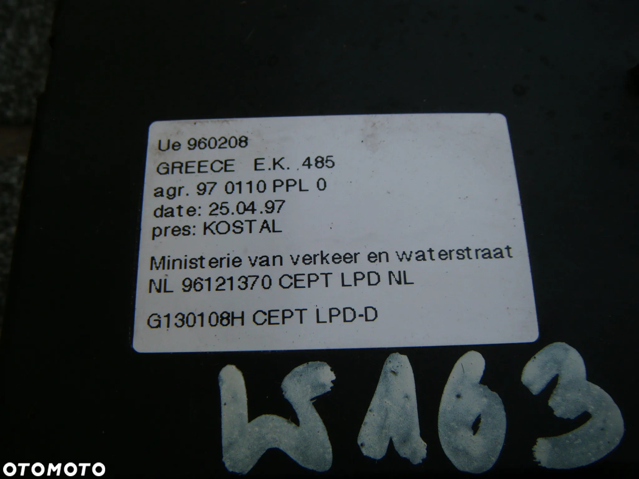 mercedes ML w163 2.7 cdi 00r moduł- sterownik komfortu  1635455232 - 2