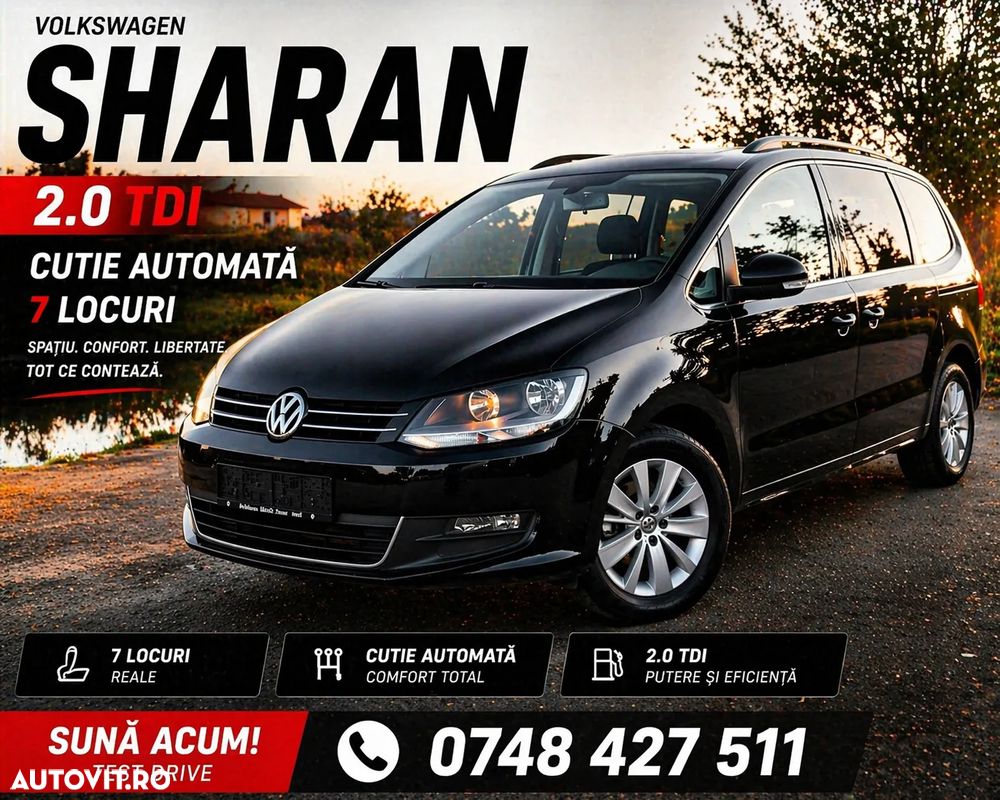 Volkswagen Sharan 2.0 TDI DSG BlueMotion Technology Match - 1