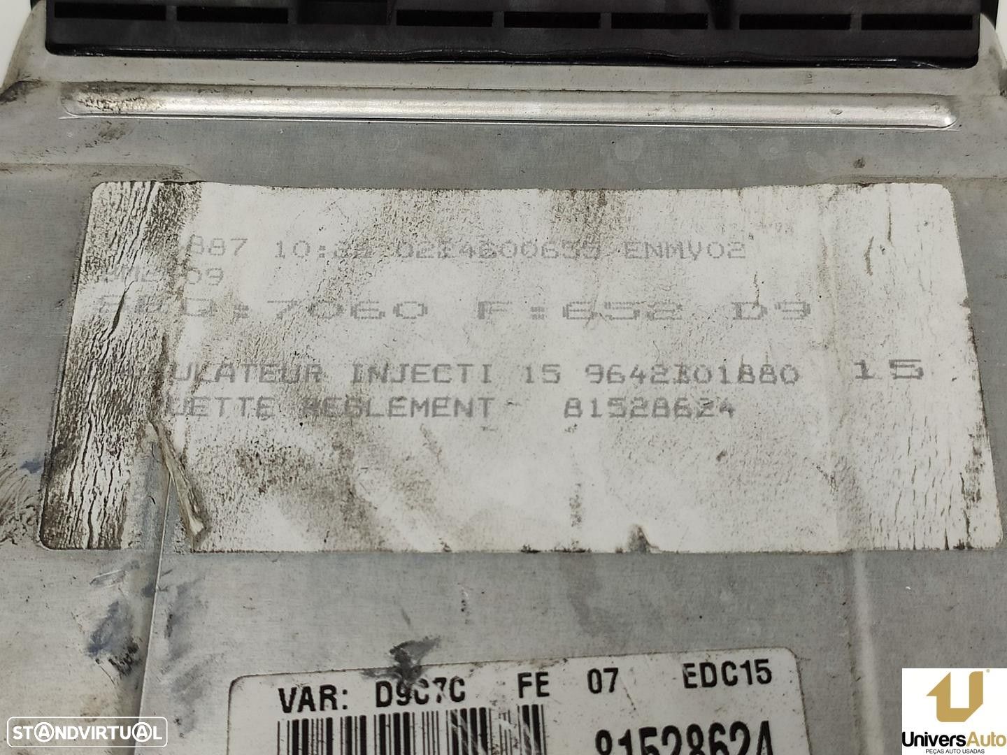 CENTRALINA MOTOR UCE PEUGEOT 406 BREAK 1998 -0281010627 - 1