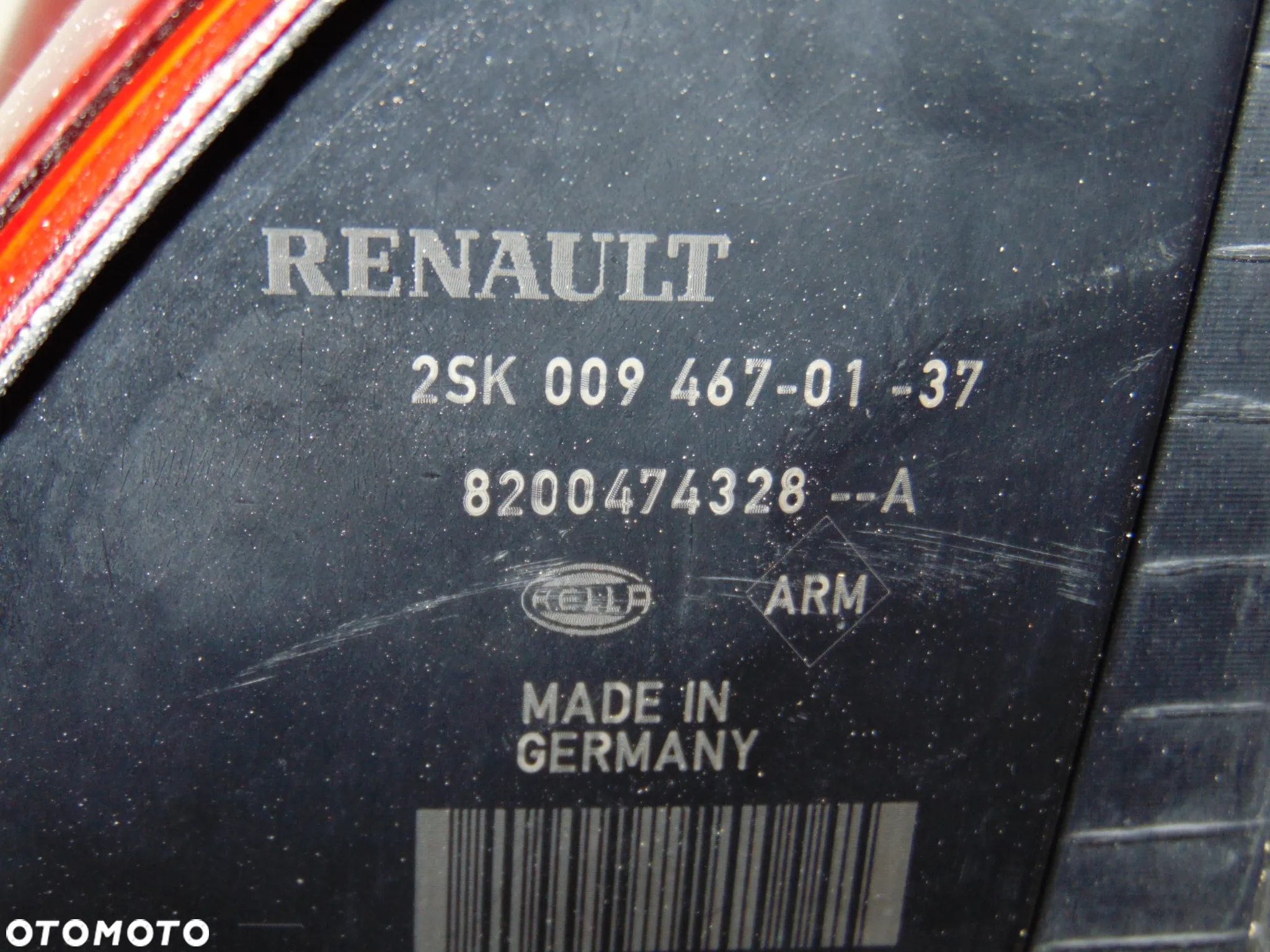 ORYGINAŁ lampa tylna tył lewa LED Renault Scenic 2 II FL lift 06-09r - 7