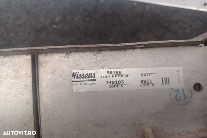 Intercooler NISSENS 96788 NISSENS 96788 Opel Astra G [1998 - 2009] wa - 5