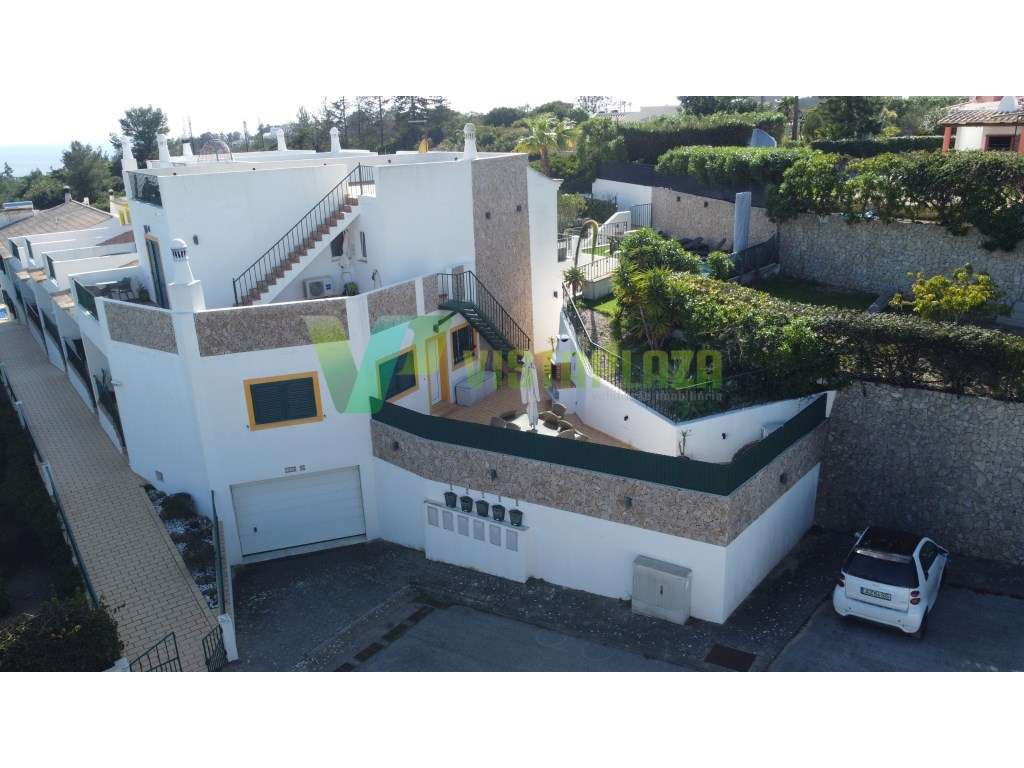 Villa Geminada de Ponta com Vista Mar Perto de Carvoeiro com Jardim... - Grande imagem: 3/34