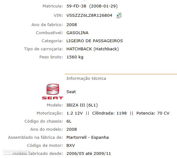 SEAT Ibiza 1.2 12V Reference - 23