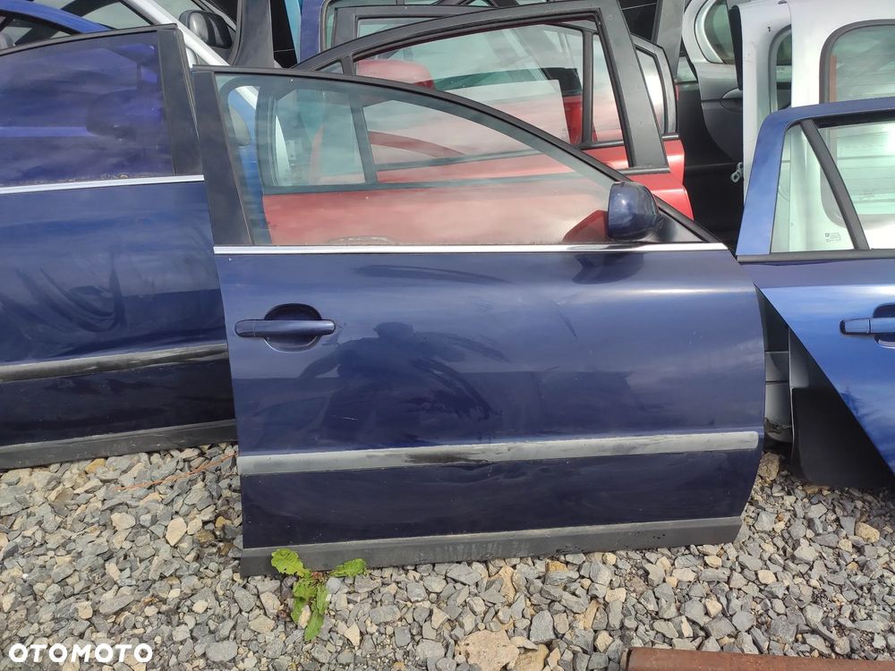 KL Drzwi Prawy Przód Prawy tył VW PASSAT B5 FL 00- SEDAN LB5N GOŁE - 8