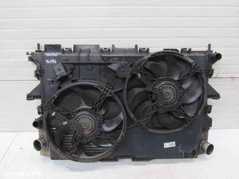 citroen ducato 3.0 jtd  l3 h2 06-> eu chłodnica wody-intercoolera-wentylatory - 1