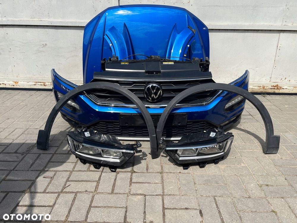 VW T-ROC PRZÓD MASKA ZDERZAK LAMPY BLOTNIK PAS - 1