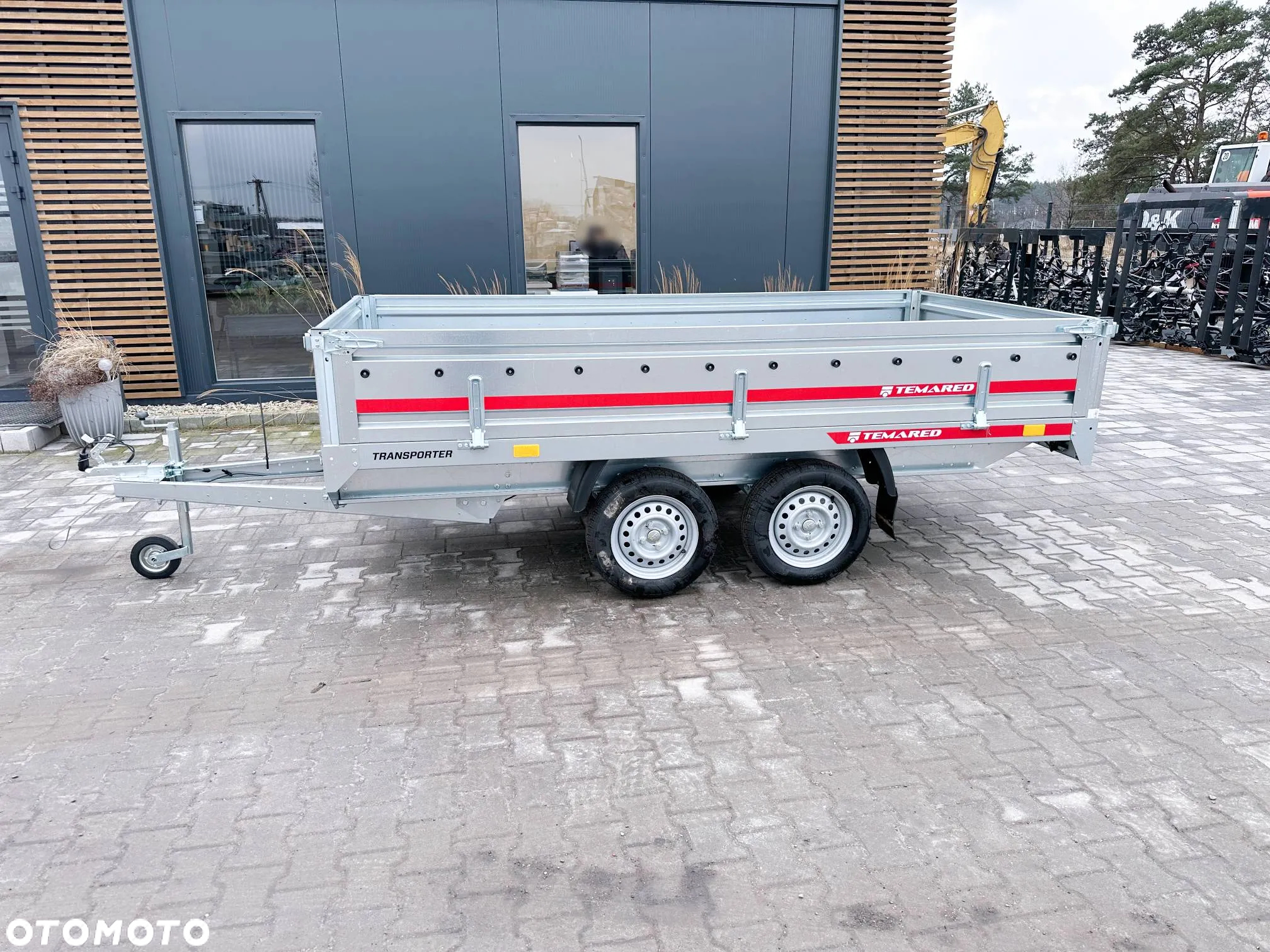 Temared Transporter 3015/2 Przyczepka samochodowa 264x126cm dwuosiowa - 5