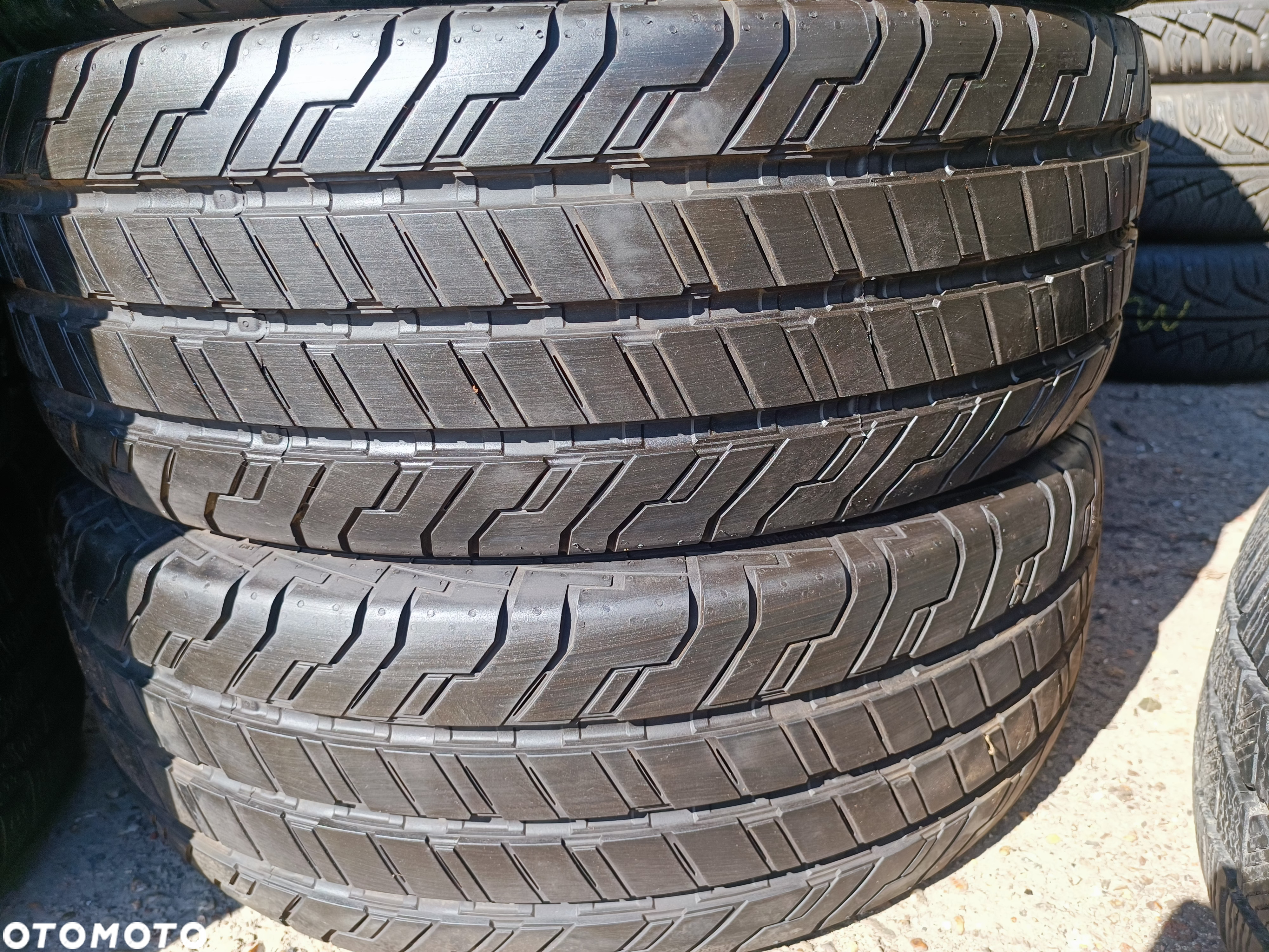235/65R16C 16 C 115/113S CONTINENTAL CONTIVANCONTACT 100 Opony Letnie Lato  Legnica Alu-Rad jak 225/65 9mm jak nowe - 4