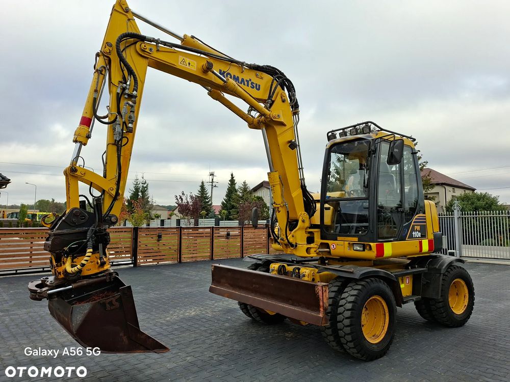 Komatsu PW110 ROTOTILT ze szczypcami - 5
