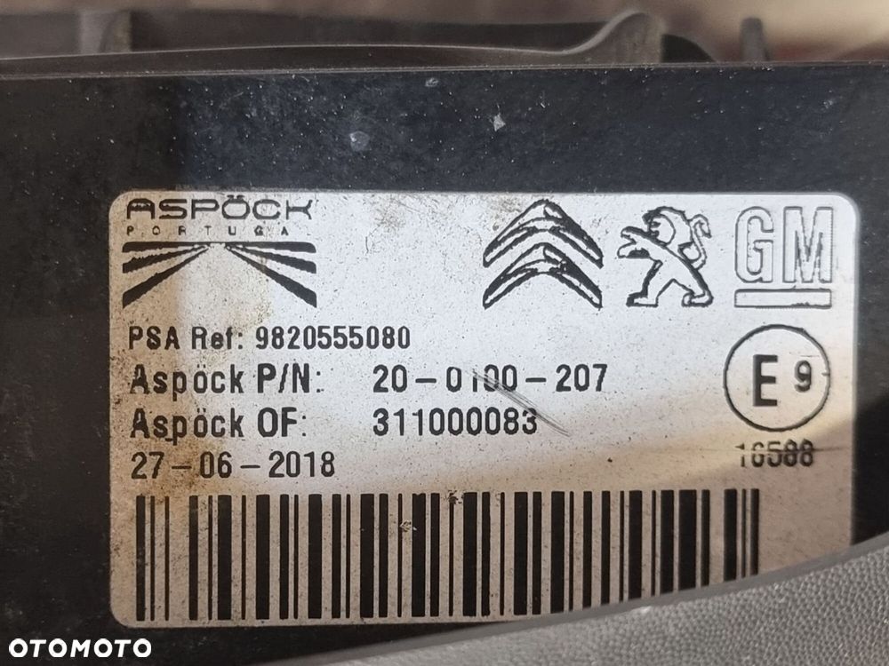 Lampa Tył Prawa COMBO E BERLINGO IV 4 RIFTER PROACE  9820555080 - 7