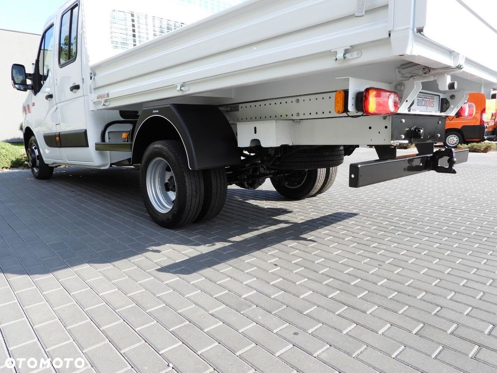 Renault MASTER WYWROTKA PODWÓJNA KABINA DOKA 6 MIEJSC TEMPOMAT LEDY BLIŹNIACZE KOŁA KLIMATYZACJA  165KM - 16