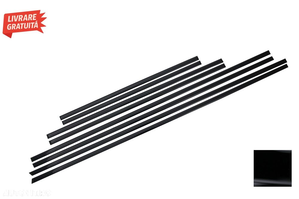 Bandouri Laterale Mercedes G-Class W463 (1989-2017) cu Stickere Laterale Negru Mat- livrare gratuita - 2