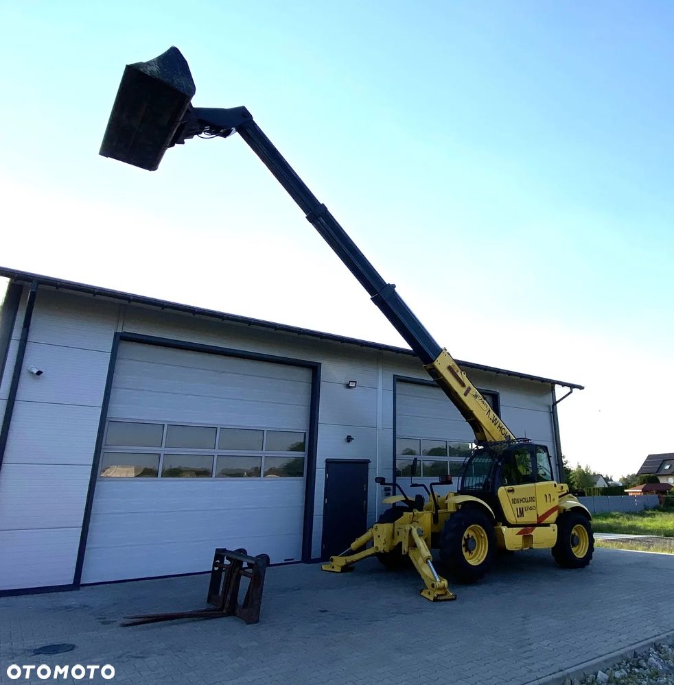 New Holland LM1740 Ładowarka teleskopowa 17m 4T Hydraul poziomowanie SWAY - 2