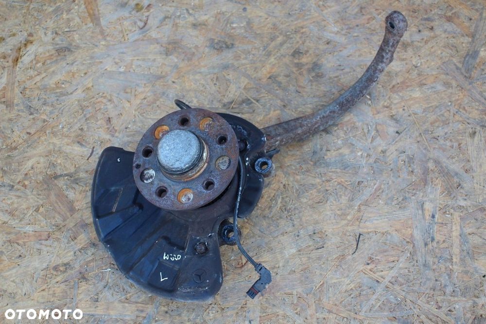 Zwrotnica piasta LEWA lewy PRZÓD kompletna MERCEDES w220 s-klasa - 1