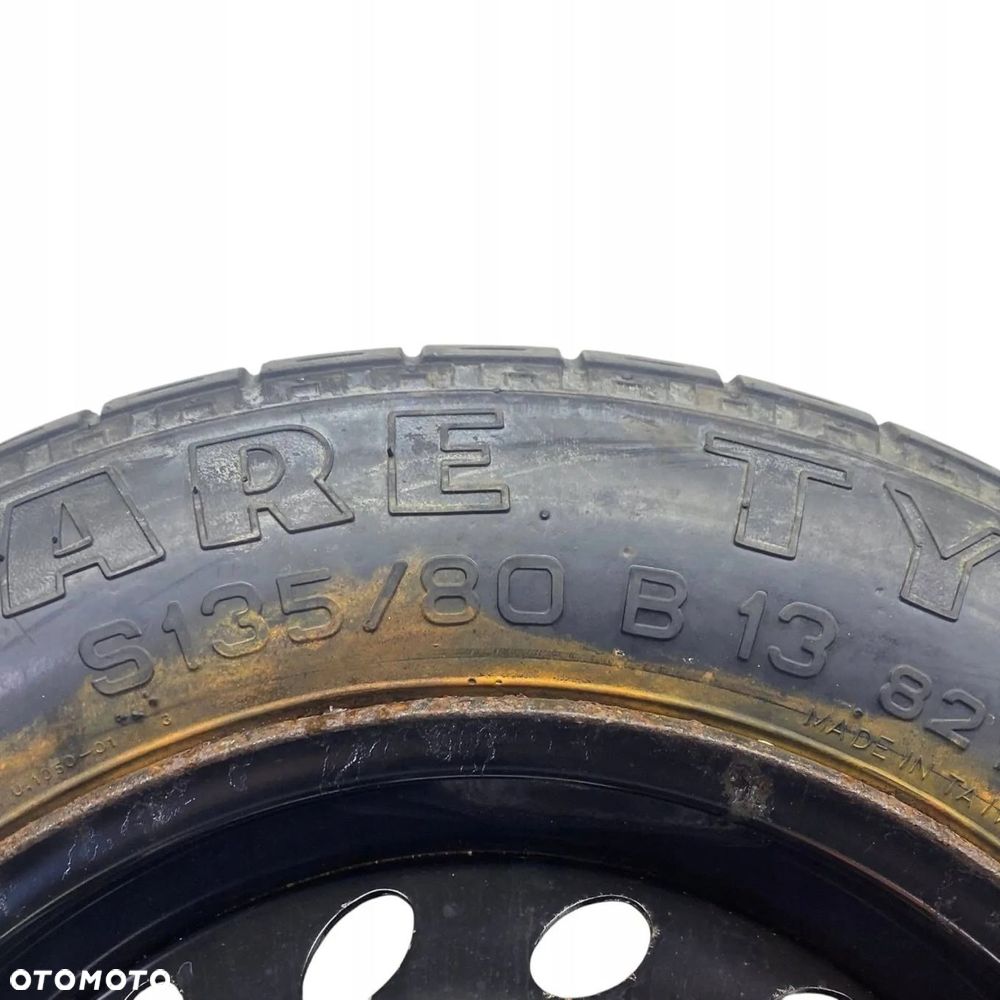KOŁO DOJAZDOWE FIAT PANDA CINQUECENTO SEICENTO 135/80R13 4X98 ET33 - 5