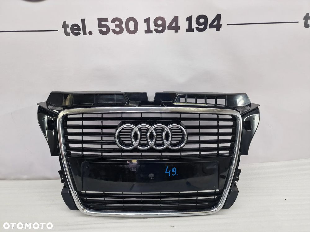 AUDI A3 8P0 8P LIFT 08- S-LINE ATRAPA / GRILL PRZEDNI PRZÓD , NR 8P0853651M , NR AUKCJI GR49 - 1
