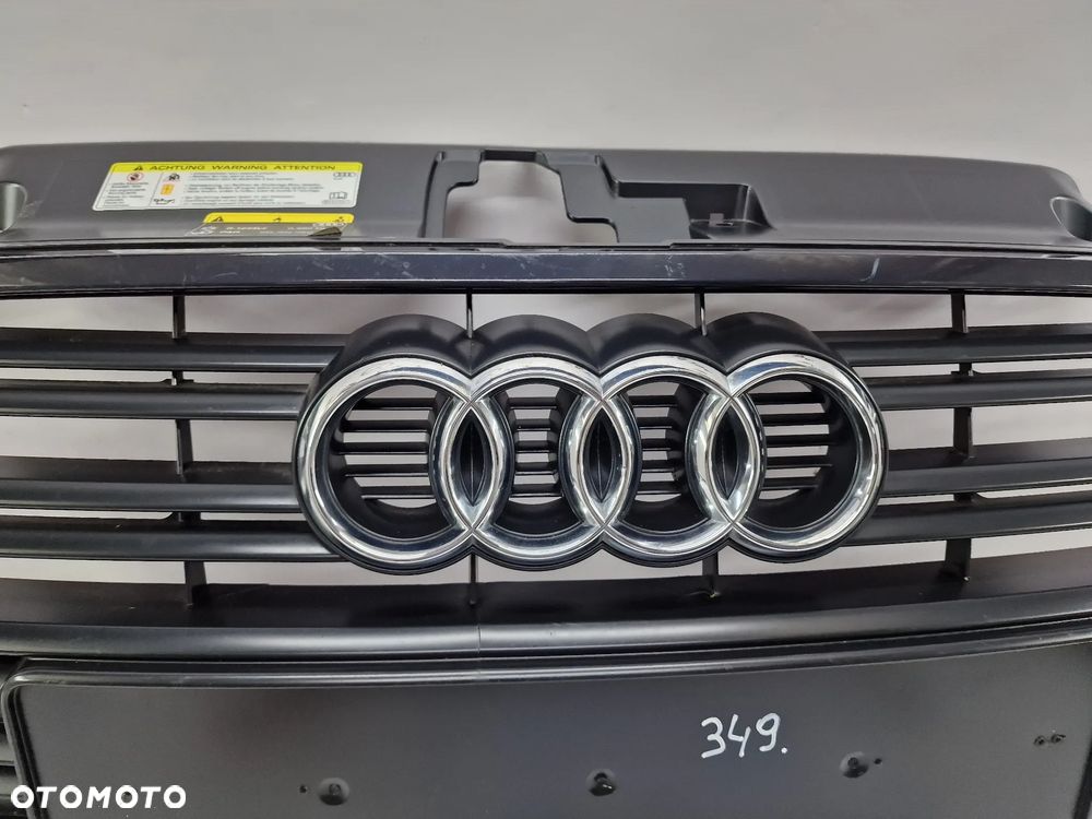 AUDI A3 8V / 8V3 S-LINE 16- ATRAPA / GRILL PRZEDNI PRZÓD CZARNY BEZ PDC , NR 8V3853651AA , NR AUKCJI GL349 - 3