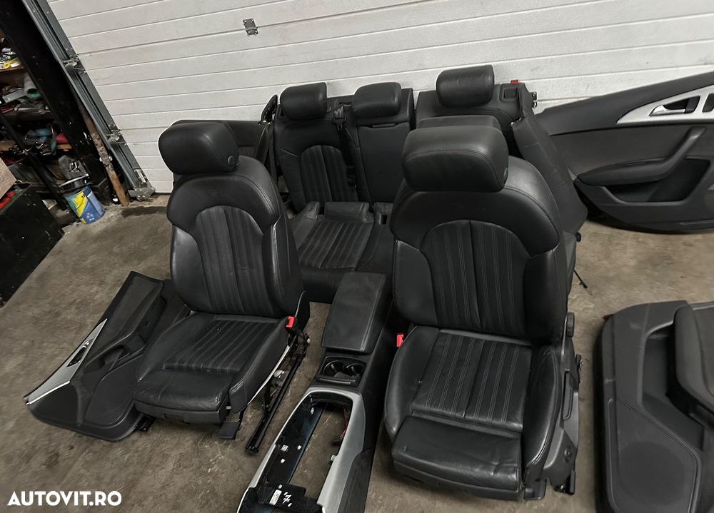 Interior piele S-line AUDI A6 C7 combi an 2011-2018 - 2
