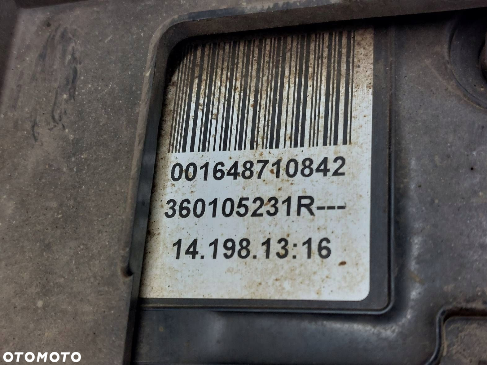 HAMULEC RĘCZNY ELEKTRYCZNY RENAULT SCENIC II 360105231R USZKODZONY - 2