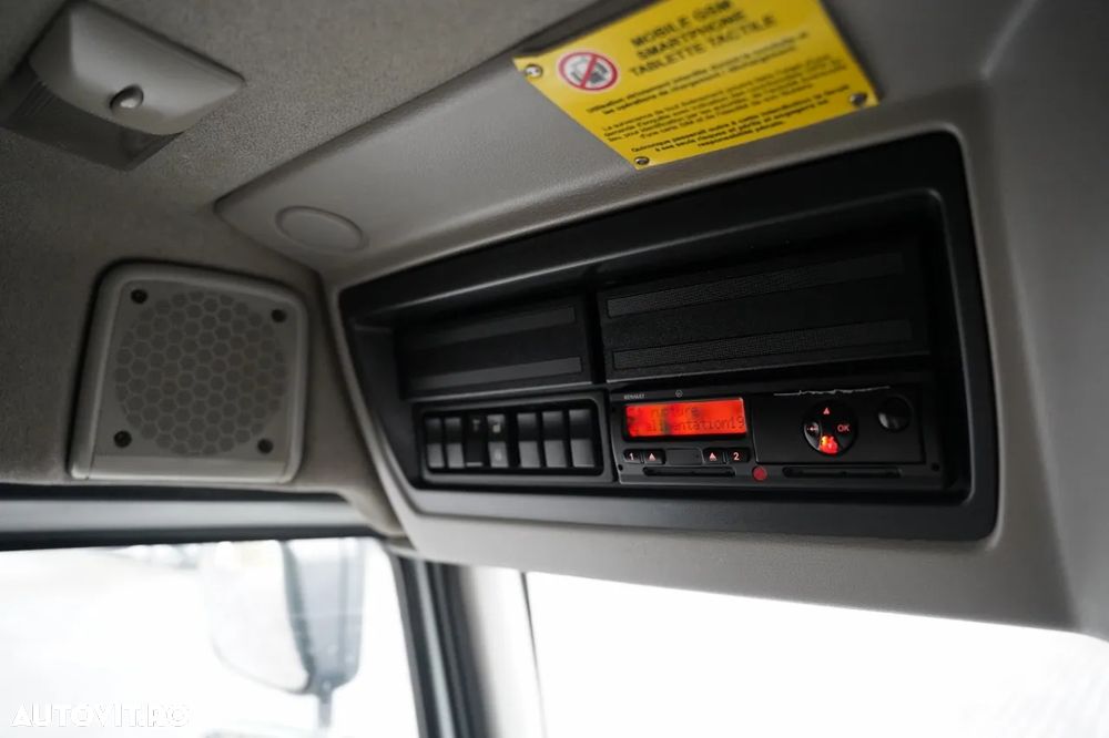 Renault MIDLUM 220 DXI / CAROSERIE CU PRELATĂ - 3,7 M / CAMION RIGID / PLATFORMĂ HIDRAULICĂ MBB - 750 KG / CUTIE DE VITEZE AUTOMATĂ / PODEA DIN OȚEL / - 32