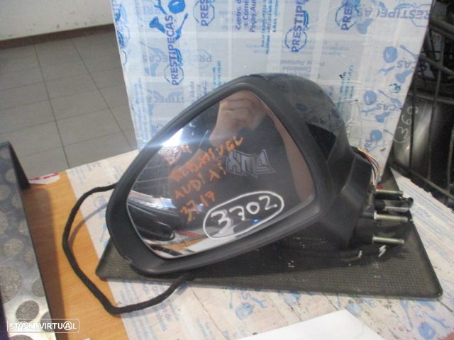 Espelho Esp3702 AUDI A1 SPORTBACK 8X FASE 2  2017 1.6TDI 115CV 5P PRETO ESQ ELETRICO REBATIVEL COM PISCA 8 PINOS - 1