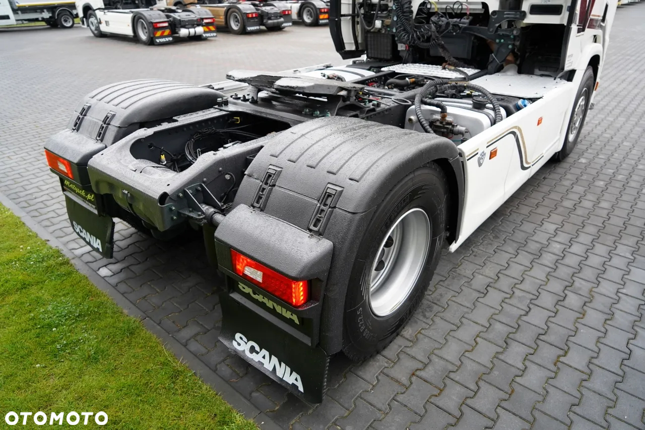 Scania R 520 / V8 / HYDRAULIKA / RETARDER / KLIMA POSTOJOWA  / CAŁA NA PODUSZKACH  / OPONY 100% /  PO KONTRAKCIE SERWISOWYM / SPROWADZONY - 14