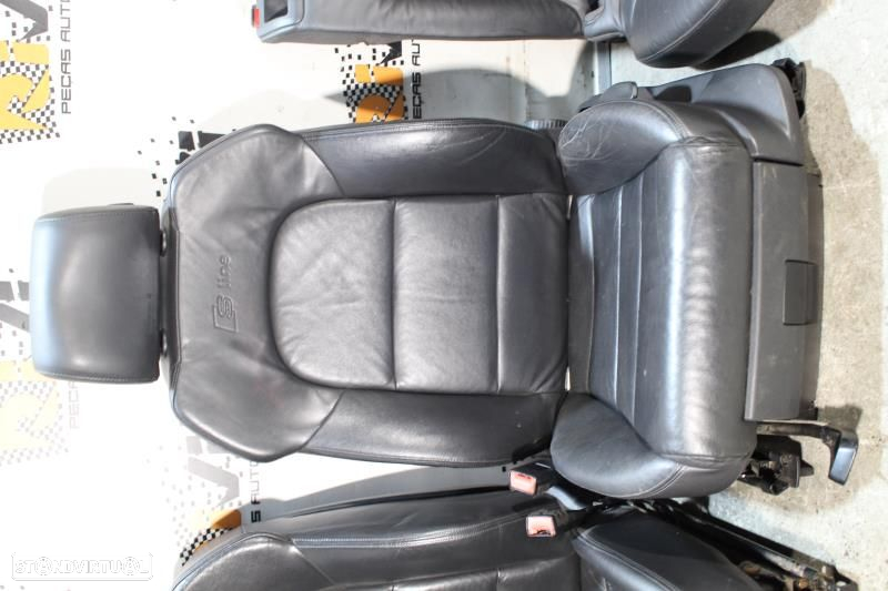 Bancos Audi A3 8P SLine em Pele SportBack com Quartelas - 4