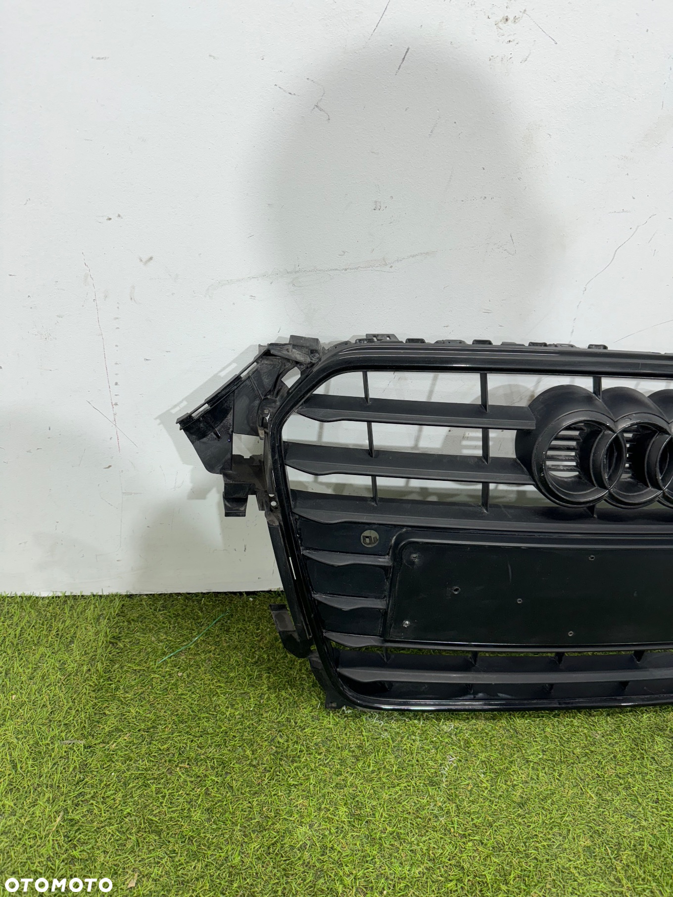 Grill Atrapa Audi A4 B8 Lift S-Line 8K0 Czarny - 6