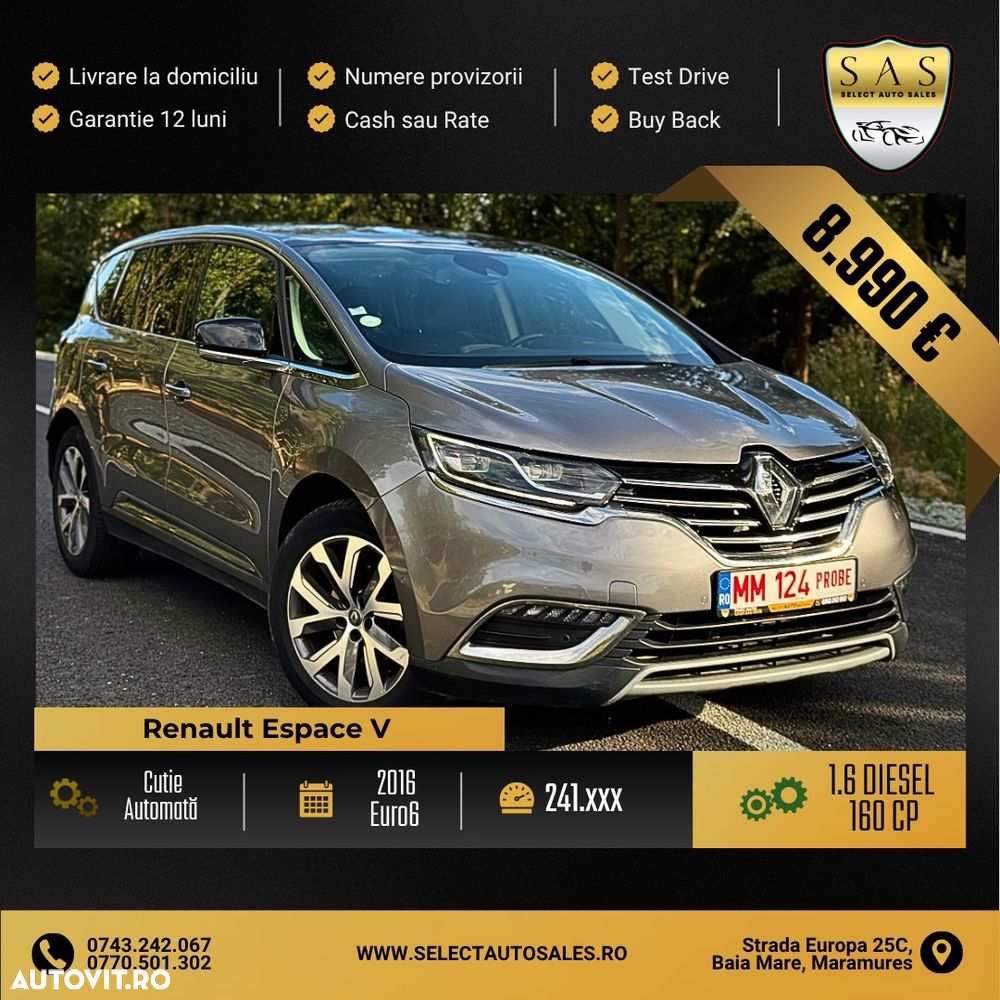 Renault Espace Energy dCi 160 EDC Intens - 1