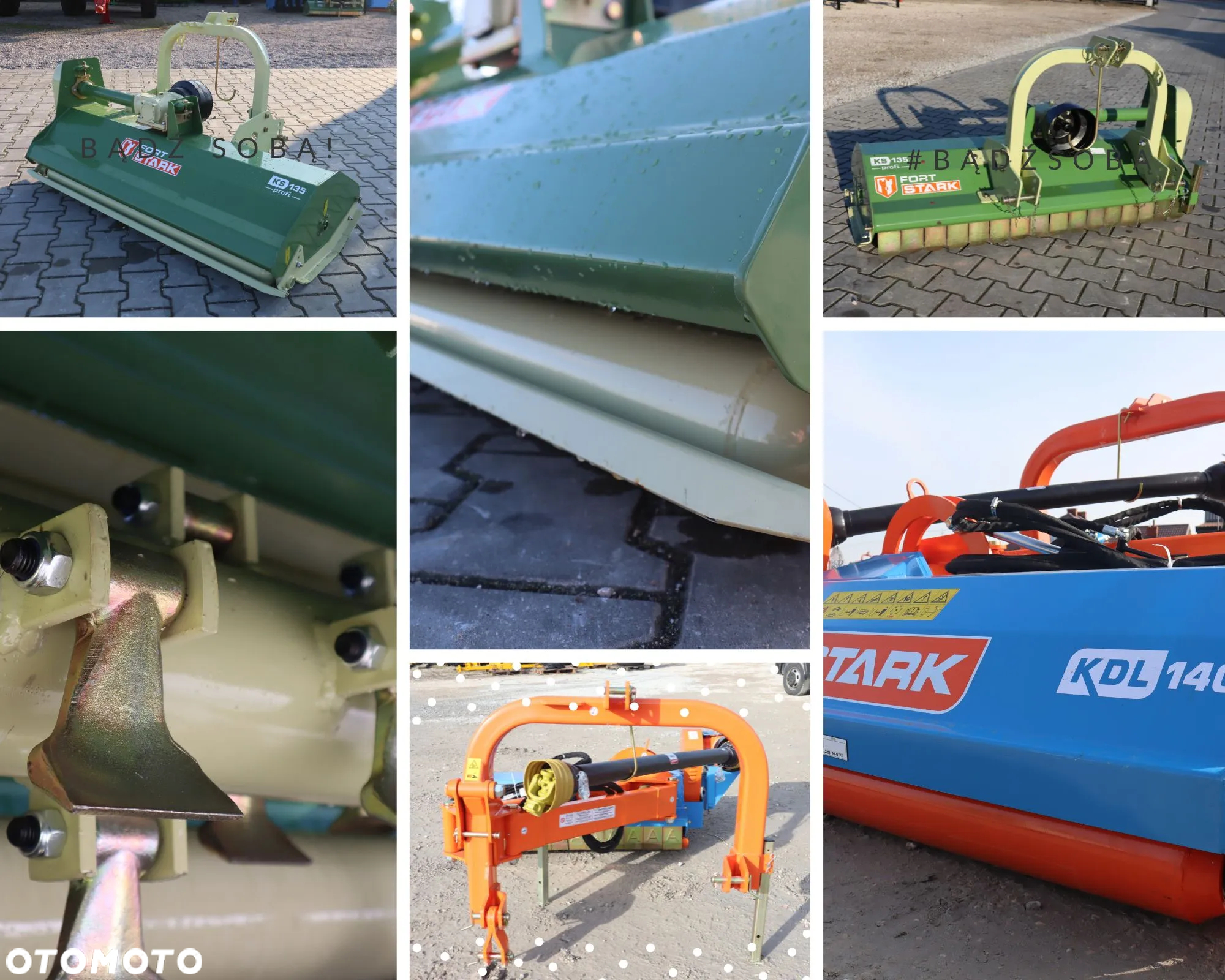 Kosiarka bijakowa MULCZER STARK KS KM KDX KDS KDL profi 95 - 290 cm - 23