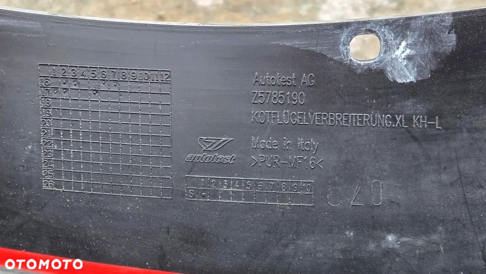 NOWE Oryginalne Listwa Listwy poszerzające Mitsubishi L200 Pur  Z5785190 - 23