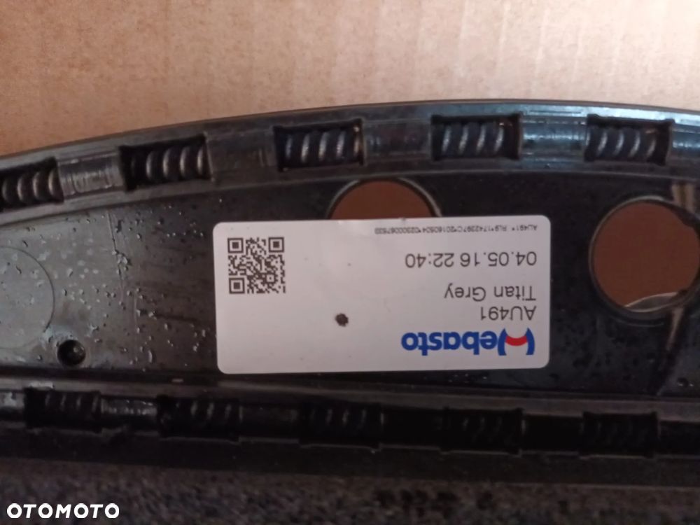 Audi  A4 B9 8W SEDAN szyberdach 8W5877041A bezowa  blenda 72 km - 5