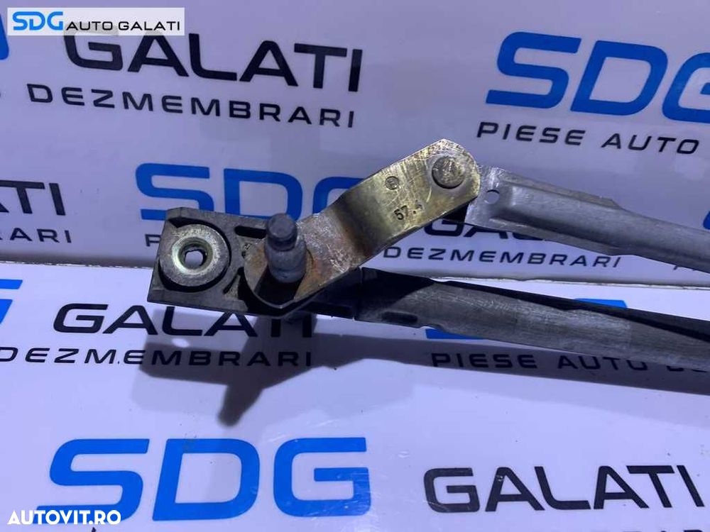 Ansamblu Complet cu Brat Brate Stergatoare Fata Parbriz Skoda Fabia 1 2000 - 2008 - 8