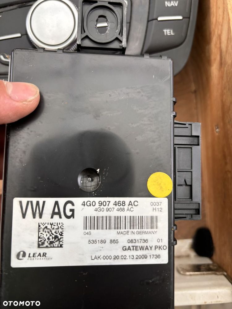 Moduł sterownik gateway Audi A6 C7 4G0 907 468 AC - 1