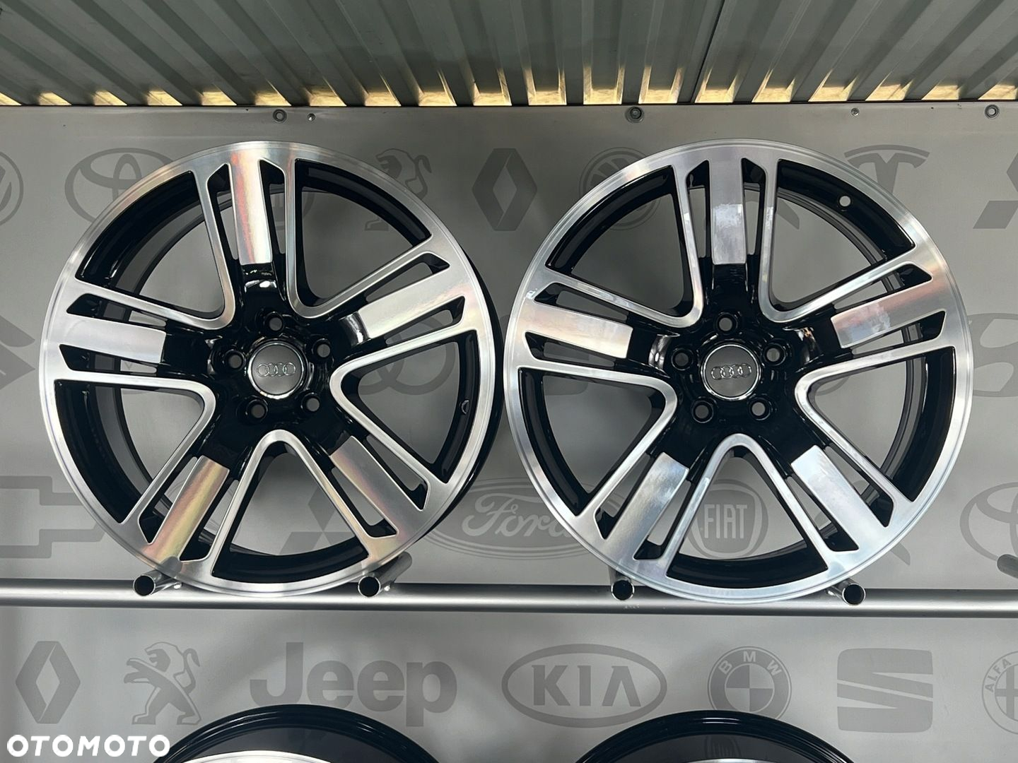 FELGI ALU AUDI 8T A5 S5 A4 A6 A7 Q5 Q7 4M S LINE 19 5X112 ET26 ORYGINALNE - 4