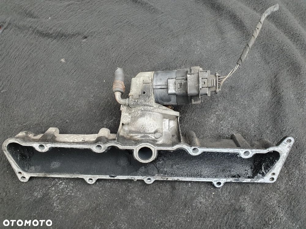 ZAWÓR EGR RECYRKULACJI SPALIN OPEL VECTRA C 2.2 DTI 00005321A8 + KOLEKTOR - 2