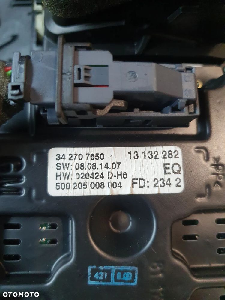 OPEL VECTRA C SIGNUM WYŚWIETLACZ RADIA 13132282EQ POSIADAM 4 SZT - 9