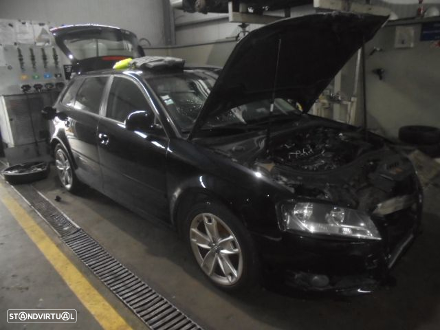 Carro MOT: BMN  CXVEL : KNY AUDI A3 2009 2.0TDI 170CV 5P PRETO DIESEL - 3