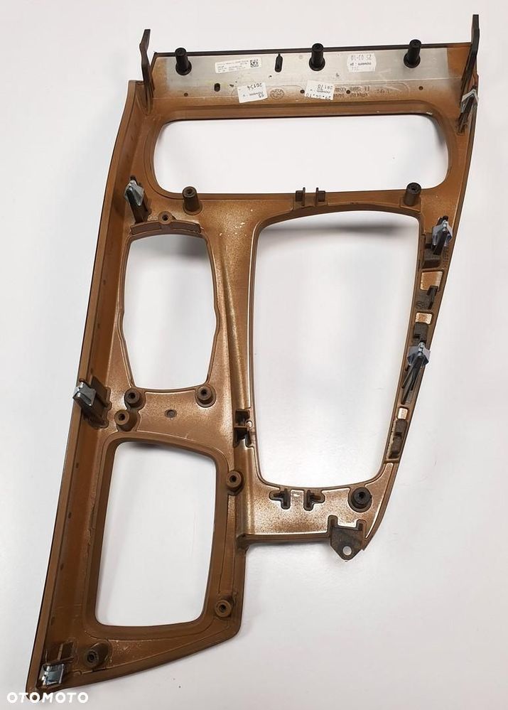 RAMKA DEKOR LEWARKA ZMIANY BIEGÓW TUNELU BMW 5 F10 F11 9206383 - 6