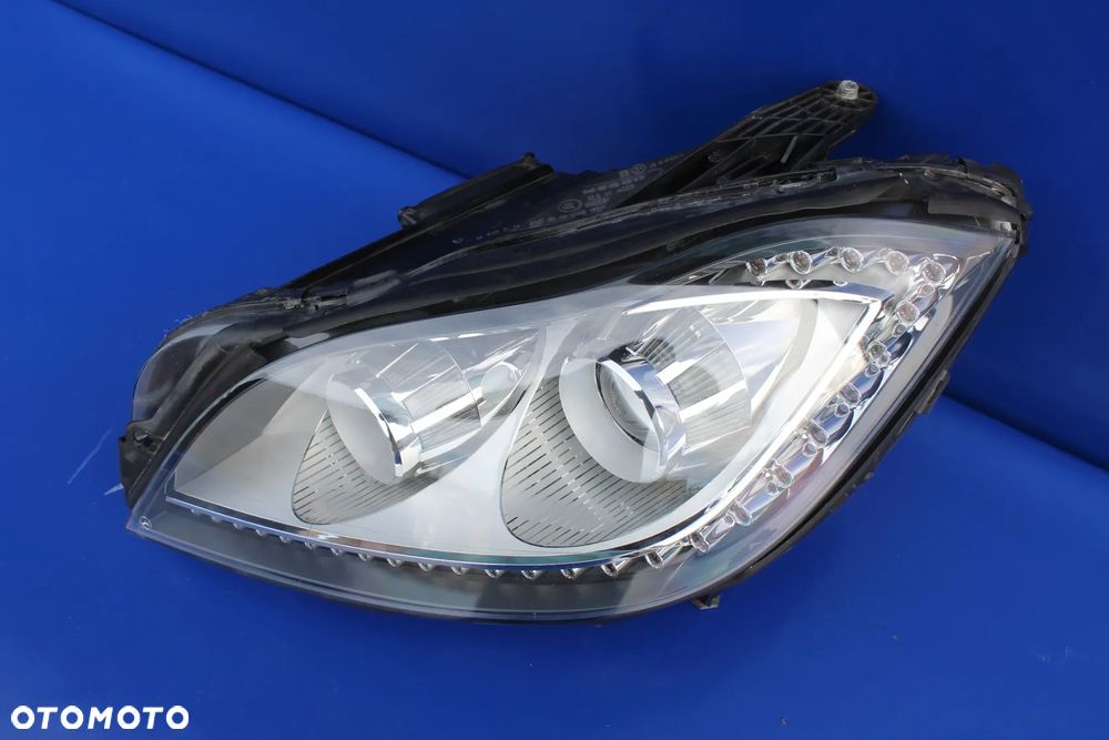 Reflektor lewy bi-xenon + LED lampa lewa OE Mercedes W218 CLS 11r Europa - 14