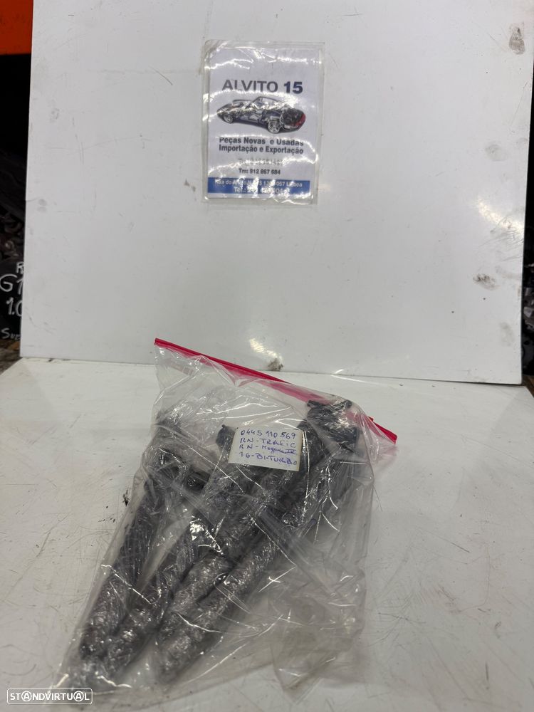 Injetores Renault 1.6 dci Cdti referência 0445110569 - 1