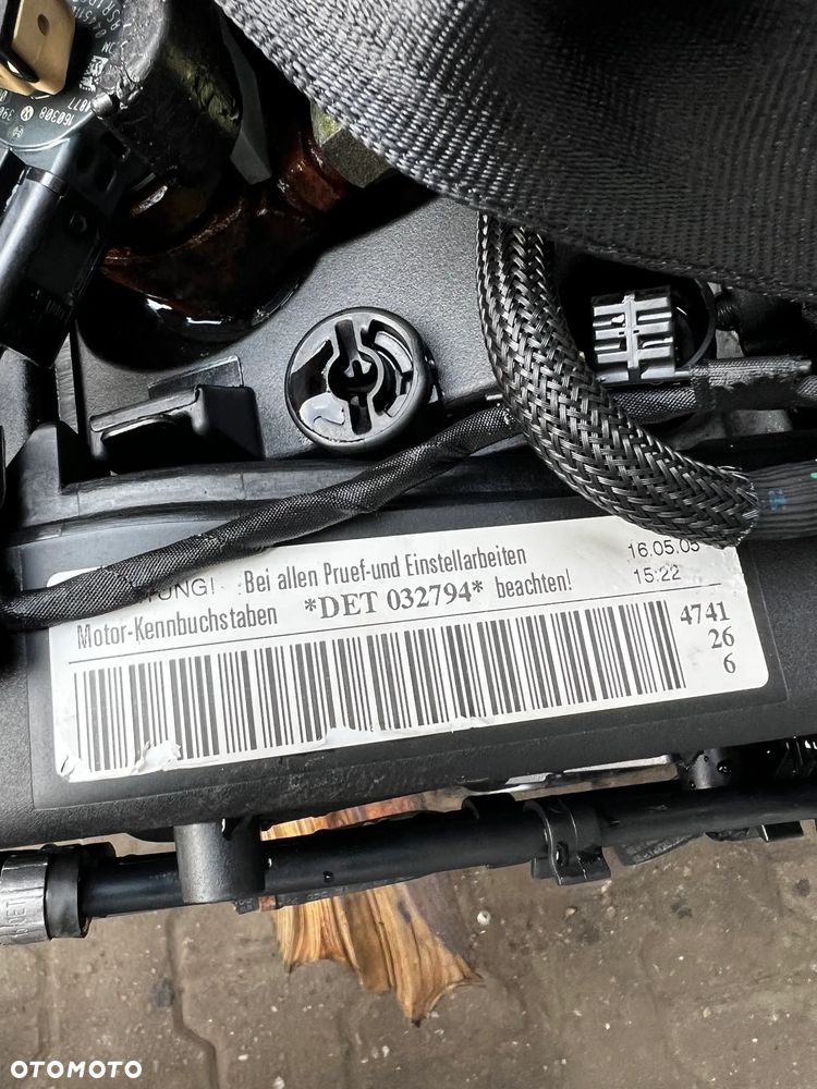 SILNIK KOMPLETNY AUDI VW SEAT SKODA DET  JAK NOWY - 8