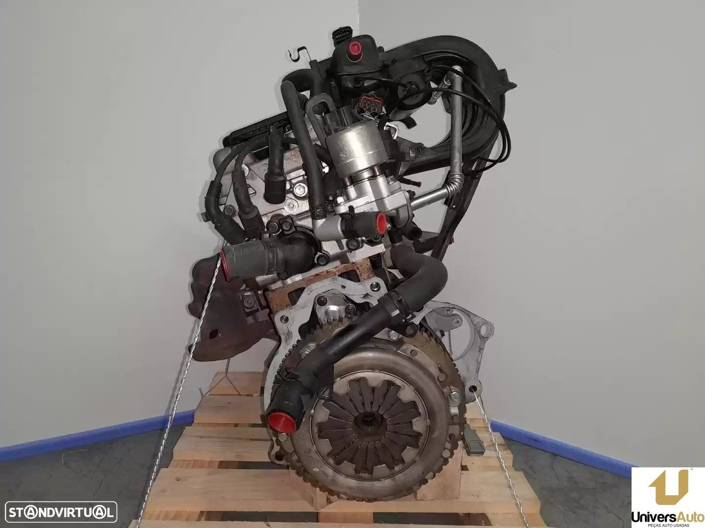 MOTOR COMPLETO CHEVROLET AVEO / KALOS FASTBACK 2009 -B12D1 - 4